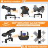 PLUSINNO Fishing Boat Rods Holder Large Clamp Opening 360 Degree Adjustable Fishing Rod Racks Folding Holder view 3