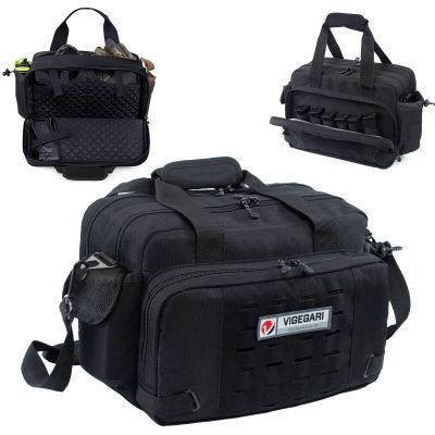 VIGEGARI Pistol Range Bag Shooting, Gun Bag for Pistols, Gun Case for Handguns, Ammo Bag, Gun Case for Handguns, Tactical Range Bag, Gun Carrying Bag, Gun Range Accessories