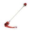 X AUTOHAUX 1 Pair 145mm 185mm Bicycle Skewers Quick Release Axles Skewers Front Rear Bike Axle Wheel Hub M5 x 0.8 Red view 4