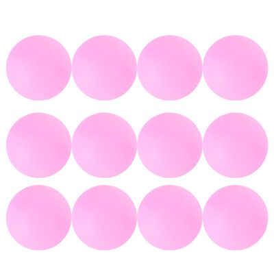 BESPORTBLE 60 Pack 40mm Seamless Pong Balls Compatible Outdoor Sports Balls for Beginners Families