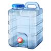 Abaodam 2.64 Gallon Water Jug Camping Water Container Water Storage Container with Faucet Large Capacity Water Jug Portable PC Water Bucket Camping Supply Clear Water Bottles view 1