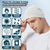 Headshion Cotton Skull Caps for Men Women,4-Pack Lightweight Beanie Sleep Hats Breathable Helmet Liner view 3