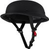 Bike Half Helmet, German Style DOT Approved Adult Men Women Retro Open Face Motorcycle-Helmets, Helmet for Adults, Half Shell(M, Matte Black) view 1