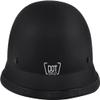 Bike Half Helmet, German Style DOT Approved Adult Men Women Retro Open Face Motorcycle-Helmets, Helmet for Adults, Half Shell(M, Matte Black) view 3