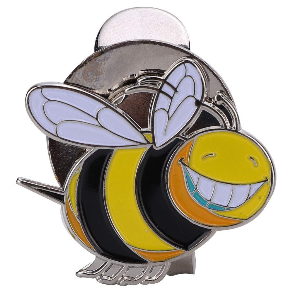 Horoper Hat Clip, Metal Magnetic Hat Visor Clip Marker Accessory Portable Detachable Magnetic Marker(Little bee)