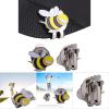 Horoper Hat Clip, Metal Magnetic Hat Visor Clip Marker Accessory Portable Detachable Magnetic Marker(Little bee) view 3
