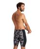 ARENA Men's Swim Jammer Puzzled Team Print MaxLife Athletic Swimwear Training Swimsuit Sports Bathing Suit, Black/Black Multi, US Size 34 view 2