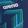 ARENA Men's Swim Jammer Puzzled Team Print MaxLife Athletic Swimwear Training Swimsuit Sports Bathing Suit, Navy/Soft Green Multi, US Size 20 view 4