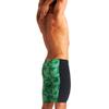 ARENA Men's Swim Jammer Puzzled Team Print MaxLife Athletic Swimwear Training Swimsuit Sports Bathing Suit, Black/Green Multi, US Size 32 view 2