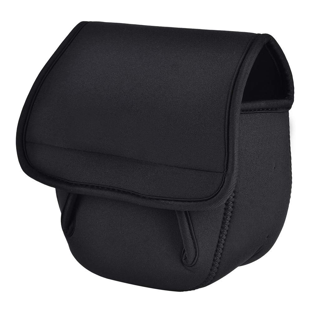 Alomejor fishing reel cover, compact protection design fishing gear organizer for anglers outdoor adventures travel storage