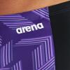 ARENA Men's Swim Jammer Puzzled Team Print MaxLife Athletic Swimwear Training Swimsuit Sports Bathing Suit, Black/Purple Multi, US Size 20 view 4