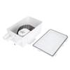 750 GPH 3.0A Bilge Pump for Boat, Shower Sump Pump System Boat RV Bilge 12V 750GPH Marine Multi Port Drain Box view 2