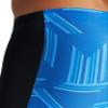 ARENA Men's Swim Jammer Puzzled Team Print MaxLife Athletic Swimwear Training Swimsuit Sports Bathing Suit, Black/Royal Multi, US Size 30 view 4
