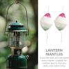 EXCEART 12pcs Gas Lantern Mantles Replacement for Outdoor Camping Lightweight Odorless Easy to Install Suitable for Propane and Kerosene Lamps for Hiking and Long-Term Use view 4