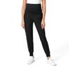 Wink Scrubs for Women, W123, Maternity Joggers Pants with 7 Pockets Black view 1