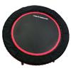 LEAPS & REBOUNDS 40" Adjustable Stability Bar Attachment with 40" Mini Fitness Trampoline and Home Gym Rebounder for Cardio Exercises, Red view 3