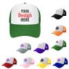 Custom Hats for Men Women Personalized Baseball Caps Customize Your Own Logo Image Text Name Customized Hat Green Trucker Hats view 1