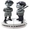 Abbott and Costello Who's On First Talking Black and White Bobblehead Baseball view 1