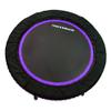LEAPS & REBOUNDS 40" Adjustable Stability Bar Attachment with 40" Mini Fitness Trampoline and Home Gym Rebounder for Cardio Exercises, Purple view 3