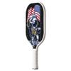 TigerTail Sports Astronauts USA Colorful Design Pickleball Paddle, USA Pickleball Approved, White Trim view 2