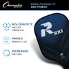 Champion Sports Rhino Pickleball Paddles: RX1 Pickleball Paddle view 3