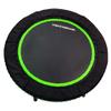 LEAPS & REBOUNDS 40" Adjustable Stability Bar Attachment with 40" Mini Fitness Trampoline and Home Gym Rebounder for Cardio Exercises, Green view 3