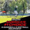 GoSports 7 ft x 7 ft Baseball & Softball Practice Hitting & Pitching Net with Bow Type Frame, Carry Bag and Strike Zone, Great for All Skill Levels view 2