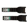 COR Surf Premium 'No Scratch' Silicon Tie Down Straps for Surfboards, Paddle Boards, Kayaks and Canoes (10 Feet) view 1
