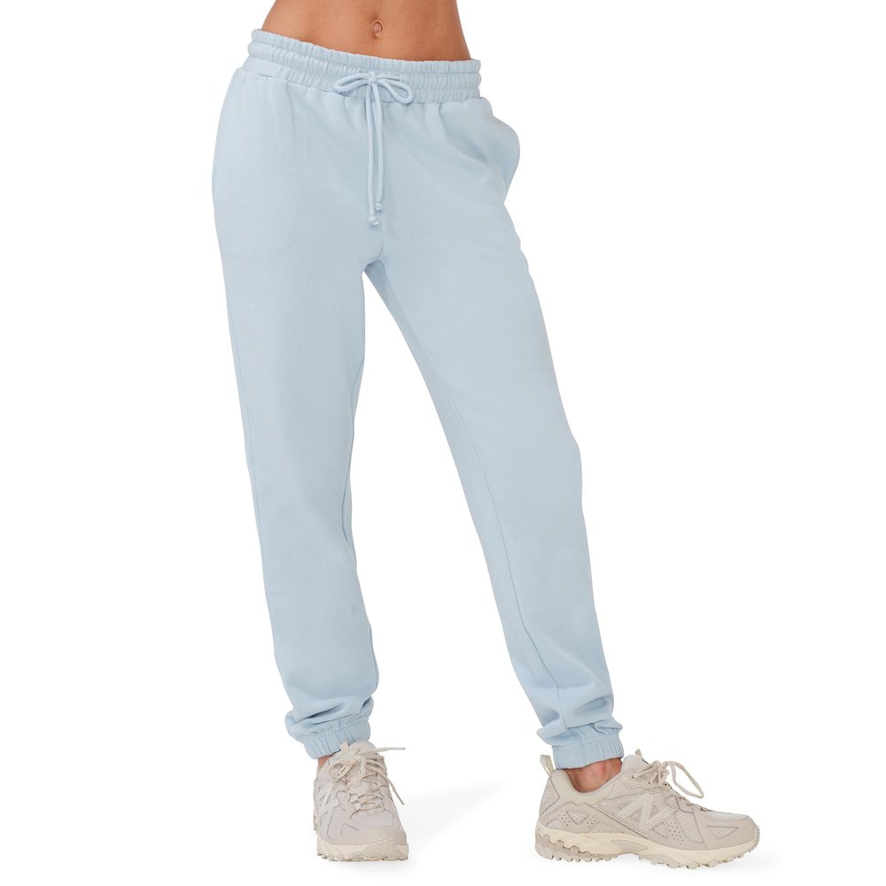 KUT & SO Womens Fleece Joggers with Pockets  Essential Sweatpants for Women Sky Blue XX-Large