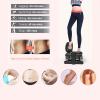 HUHJYUGE Mini Stepper Machine, Aerobic Fitness Stair Stepper, Indoor Stair Stepper Exercise Machine, with Resistance Bands and LCD Monitor, Legs Arm Full Body Training (E) view 2