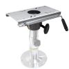Aluminum Boat Seat Pedestal (Fore & AFT Seat Slide with Locking Seat Mount)Suitable for Fit 2-7/8 Inch Diameter Pedestal Post view 2
