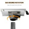 Aluminum Boat Seat Pedestal (Fore & AFT Seat Slide with Locking Seat Mount)Suitable for Fit 2-7/8 Inch Diameter Pedestal Post view 4