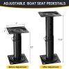 Adjustable Boat Seat Pedestal,Adjustable Height 11 -17  Inches, Adjustable Pedestal For Boat Seat view 2