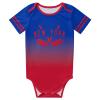New York Custom Newborn Clothes,Baby Gradient Short Sleeve Ice Hockey Clothes,Personalized Name Number for Fans Newborn & Infants Gifts 3M-2T view 2