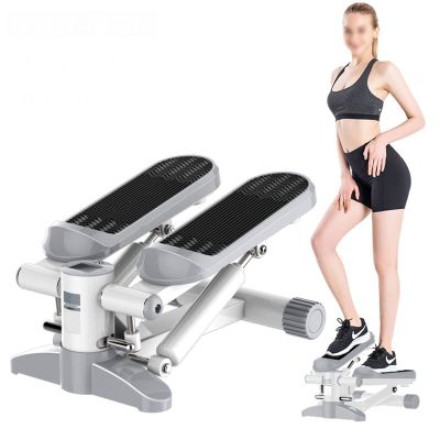 HUHJYUGE Mini Stepper, Stepper Machine for Exercise for Home, Aerobic Step Fitness Machines, Portable Stair Stepper, with Resistance Bands & Calories Count, for Home Workout (A)