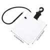 Tyenaza Diving Dive Writing Slate, 6'' x 5'' Underwater Writing Dive Slate Board with Swivel Clip and Pencil for Water Sports Diving Swimming view 2