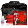 CornholeAce Iconic - St. Louis - ACE Pro Bag Kit: 4 Bags + Break-in Kit + Carry Case - Professional Cornhole Bags Dual Sided Slick Stick view 1