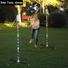 OUTTOY Outdoor Yard Games for Adults and Family, 2 in 1 Limbo Game Flying Disc Games Set with Light, Sutiable for Backyards, Beach, Lawn, Party view 4