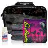 CornholeAce Iconic - Los Angeles - ACE Pro Bag Kit: 4 Bags + Break-in Kit + Carry Case - Professional Cornhole Bags Dual Sided Slick Stick view 1