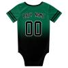 Dallas Custom Newborn Clothes,Baby Gradient Short Sleeve Ice Hockey Clothes,Personalized Name Number for Fans Newborn & Infants Gifts 3M-2T view 3
