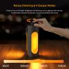 Pluralla Camping Lantern 720LM with Flashlight Design, 10000mAh Rechargeable LED Camping Lamp, 11H Run Time, Deployable Lampshade Multifunctional Camping Light for Hurricane, Emergency, Travel-Grey view 3