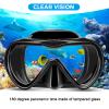 Supertrip Adult Swim Goggles, 2 Pack Snorkel Diving Mask with Nose Cover, Tempered Glass Scuba Swim Mask Snorkeling Mask for Adult Men Women Youth view 2