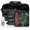 CornholeAce Iconic - Atlanta - ACE Pro Bag Kit: 4 Bags + Break-in Kit + Carry Case - Professional Cornhole Bags Dual Sided Slick Stick view 1