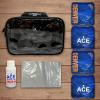 CornholeAce Iconic - Denver - ACE Pro Bag Kit: 4 Bags + Break-in Kit + Carry Case - Professional Cornhole Bags Dual Sided Slick Stick view 2