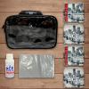 CornholeAce Iconic - Boston - ACE Pro Bag Kit: 4 Bags + Break-in Kit + Carry Case - Professional Cornhole Bags Dual Sided Slick Stick view 2