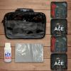 CornholeAce Iconic - Chicago - ACE Pro Bag Kit: 4 Bags + Break-in Kit + Carry Case - Professional Cornhole Bags Dual Sided Slick Stick view 2