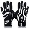Alytree Youth Football Gloves - Silicone Super Sticky and High Grip for Kids 8-12