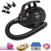 Electric Air Pump for Inflatable Tumbling Track Mat with 4 Nozzles, AC 110-120V Quick-Fill Inflator, Air Pump for Gymnastics/Flooring/Tumbling/Yoga/Taekwondo/Exercise Gym Fitness Mat view 1