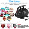 Electric Air Pump for Inflatable Tumbling Track Mat with 4 Nozzles, AC 110-120V Quick-Fill Inflator, Air Pump for Gymnastics/Flooring/Tumbling/Yoga/Taekwondo/Exercise Gym Fitness Mat view 2