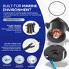 430-22011 Tilt & Trim Motor Replacement for Mercury Marine 135-225HP All Models, 828708, 828708T, 878265A1, 878265A4, 8M0031551, T1082M, 67-2802, 4-1254, P220N, 6250, 10826N view 4